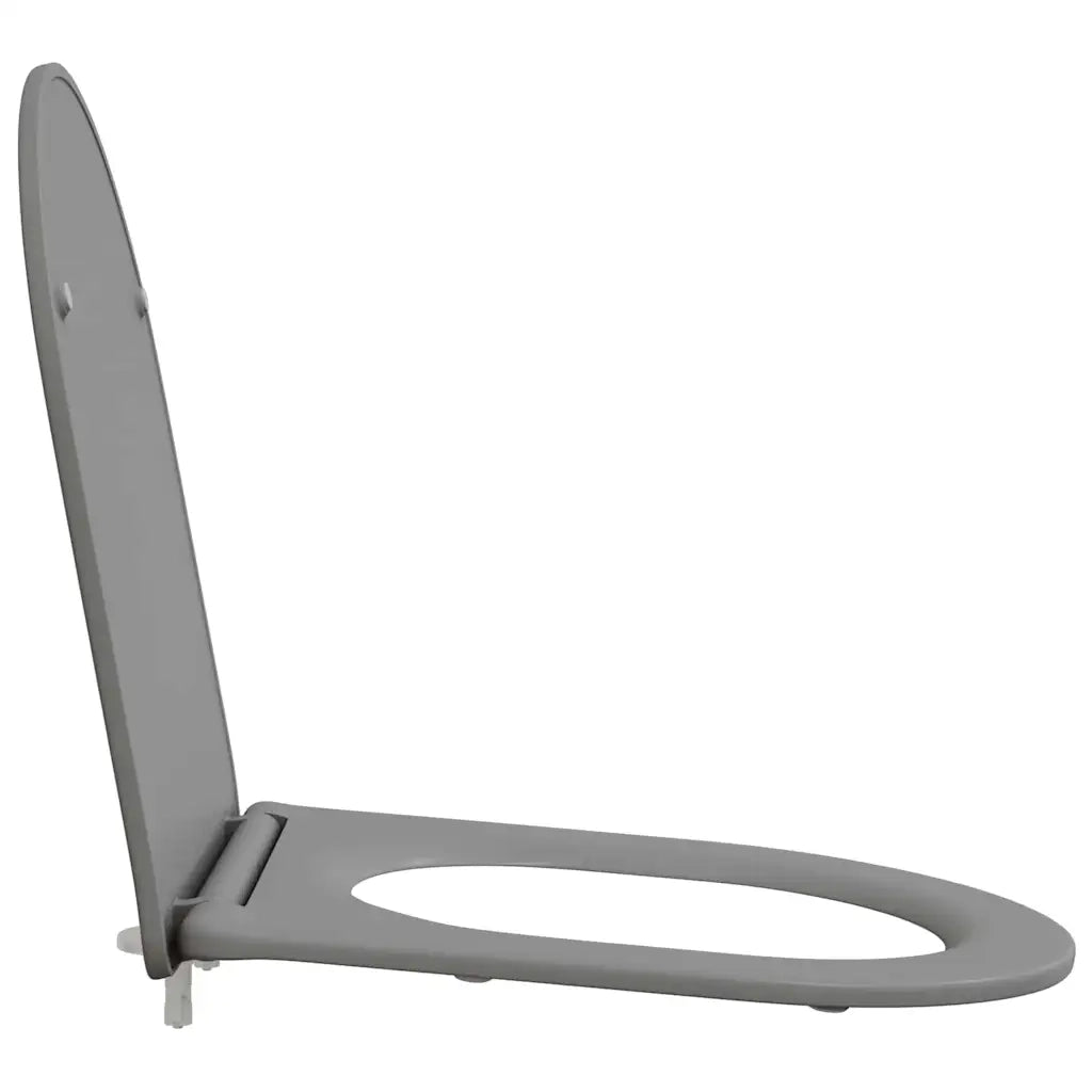 Sedile del WC Grigio 47 x 36 x 3,4 cm Duroplast CFW4031963