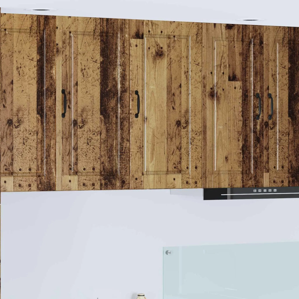 Armadietto a muro PORTO Legno vecchio 40 x 31 x 80 cm 885383