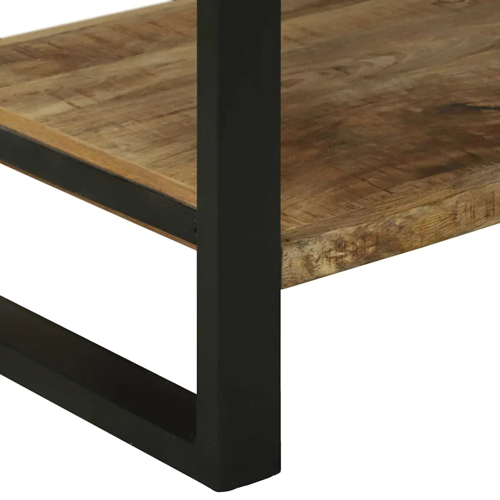 Scaffale da cucina Marrone e Nero 80 x 40 x 160 cm CFW2511019