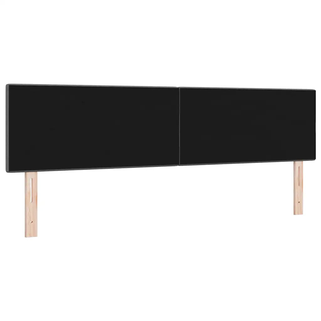 Testiera LED con strisce LED Grigio scuro 180 cm Tessuto 3338149