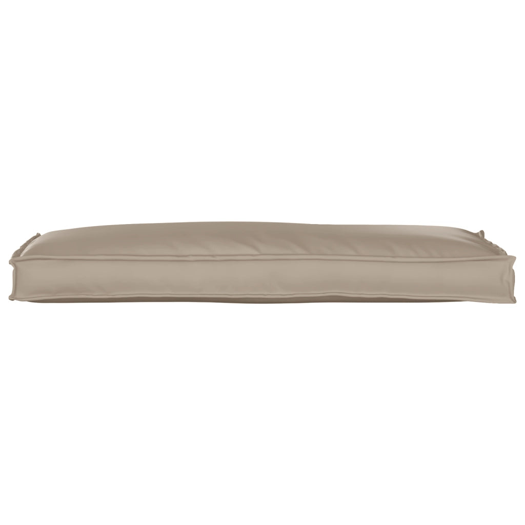 Cuscino per pallet per panca Tortora 110x40x8 cm Tessuto Oxford