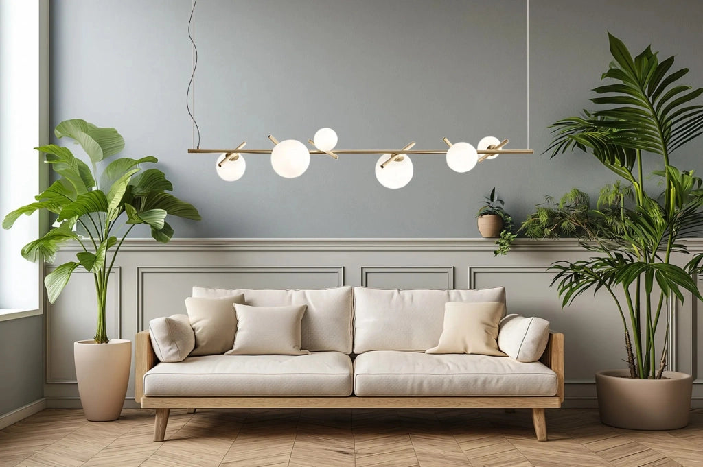 Lampada APP1664-6CP Gold