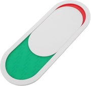 Bordo di ingresso in acrilico - Rood/Groen - 26 x 10 cm - Privacy Scheda - Deurbord