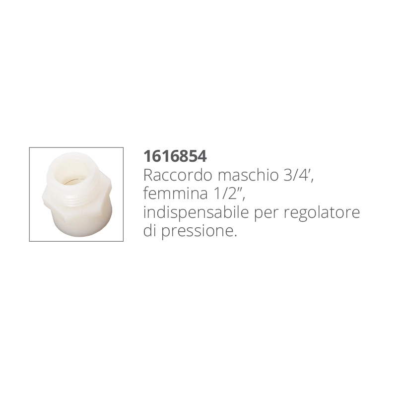 REGOLATORE DI PRESSIONE CROMATO