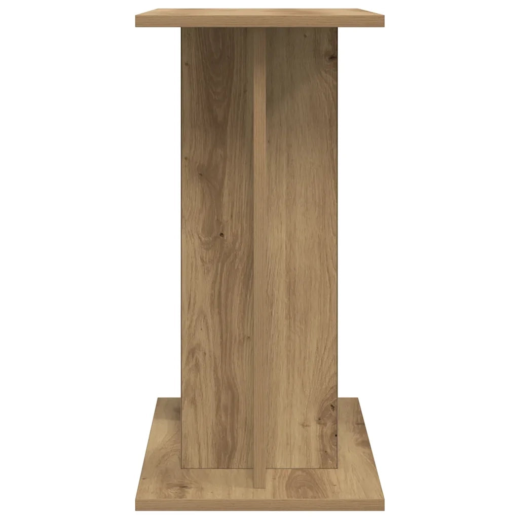 Supporto Acquario 60x30x60 cm Multistrato Rovere Artigianale 857271