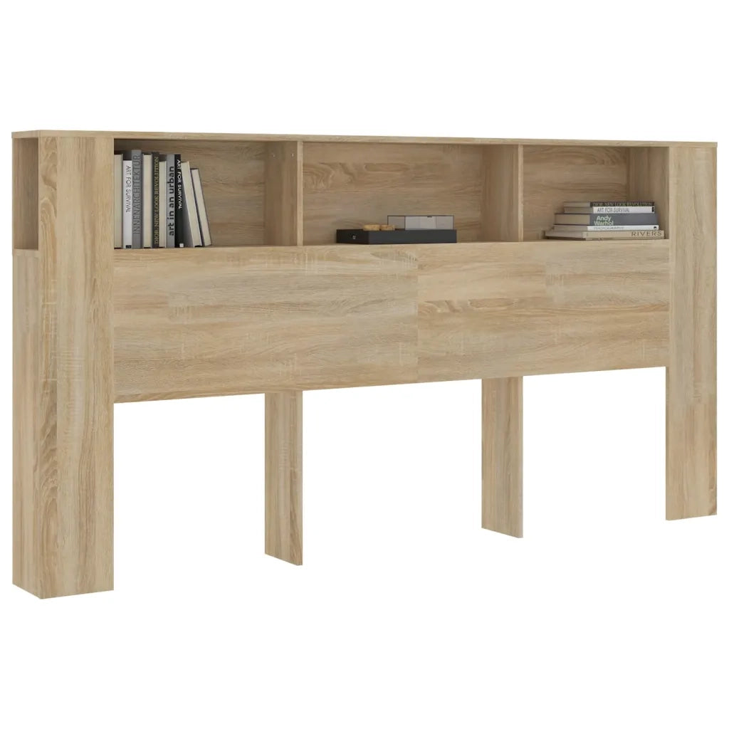 Testiera con Scomparti Rovere Sonoma 200x18,5x104,5 cm cod mxl 58258