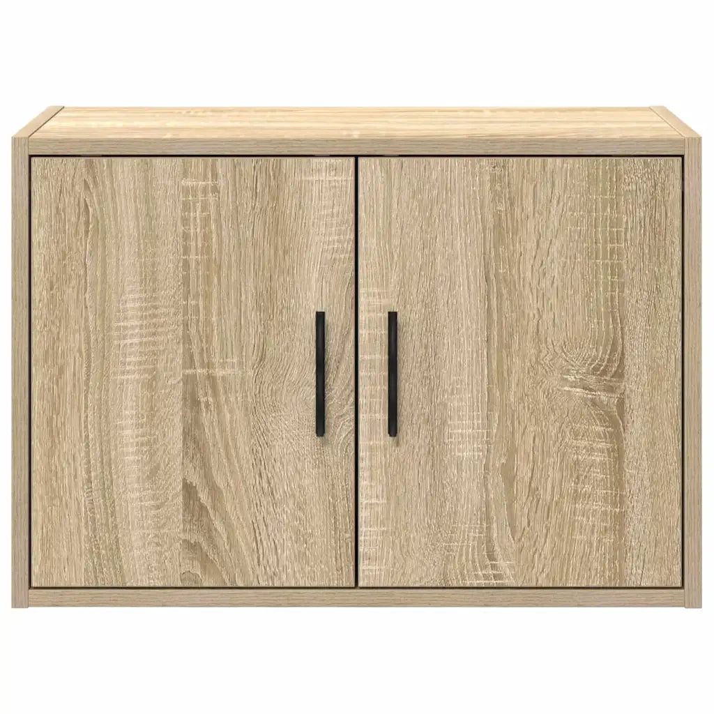 Pensili per Garage 2 pz Rovere Sonoma in Legno Multistrato 860648