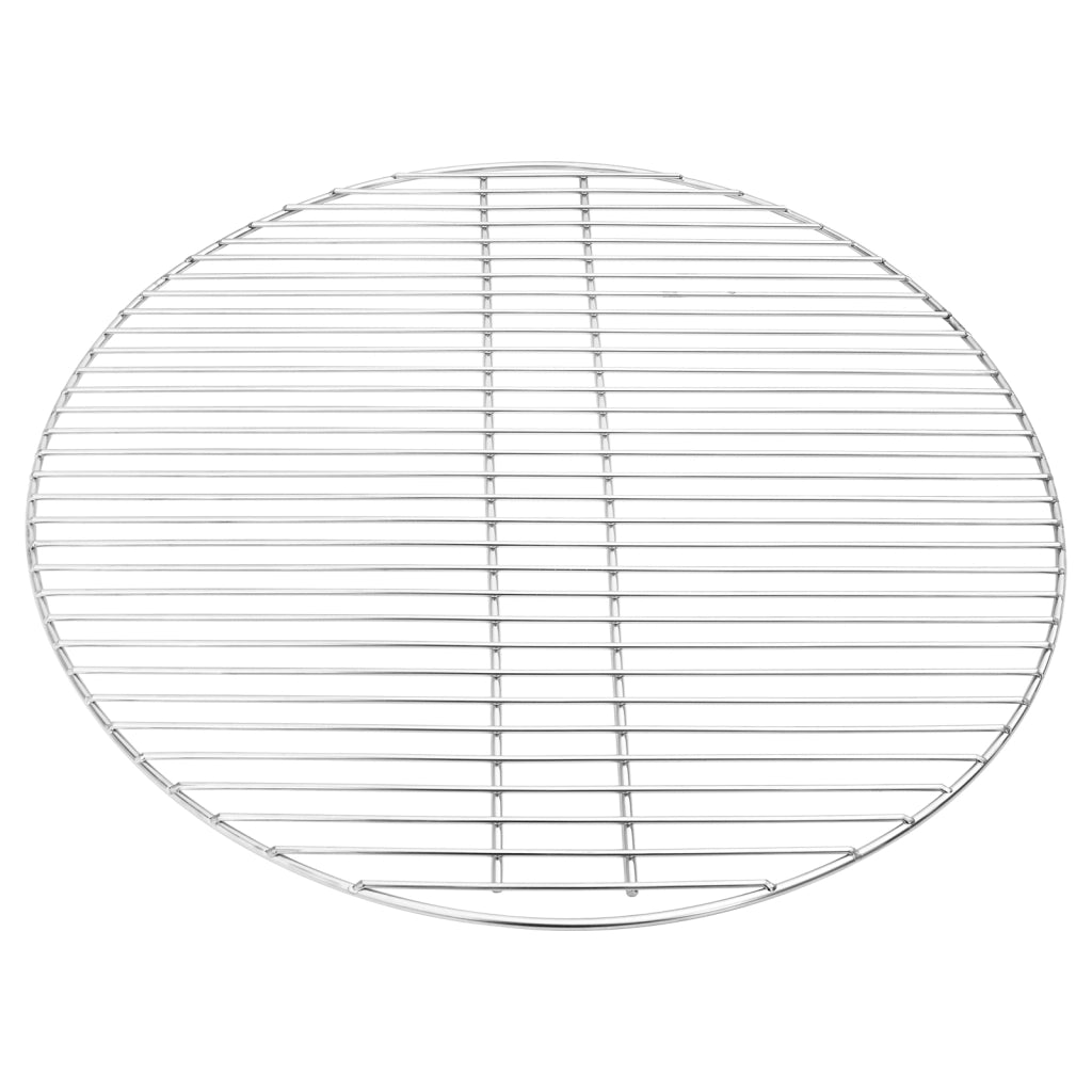 Griglia per BBQ Argento Ã˜60 cm Acciaio Inossidabile