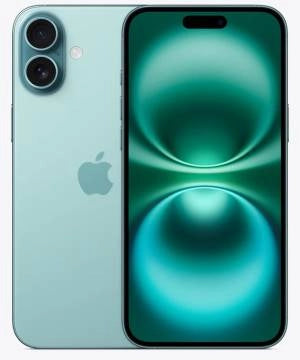 Apple iphone 16 plus 256gb 6.7 teal mxy53hx/a