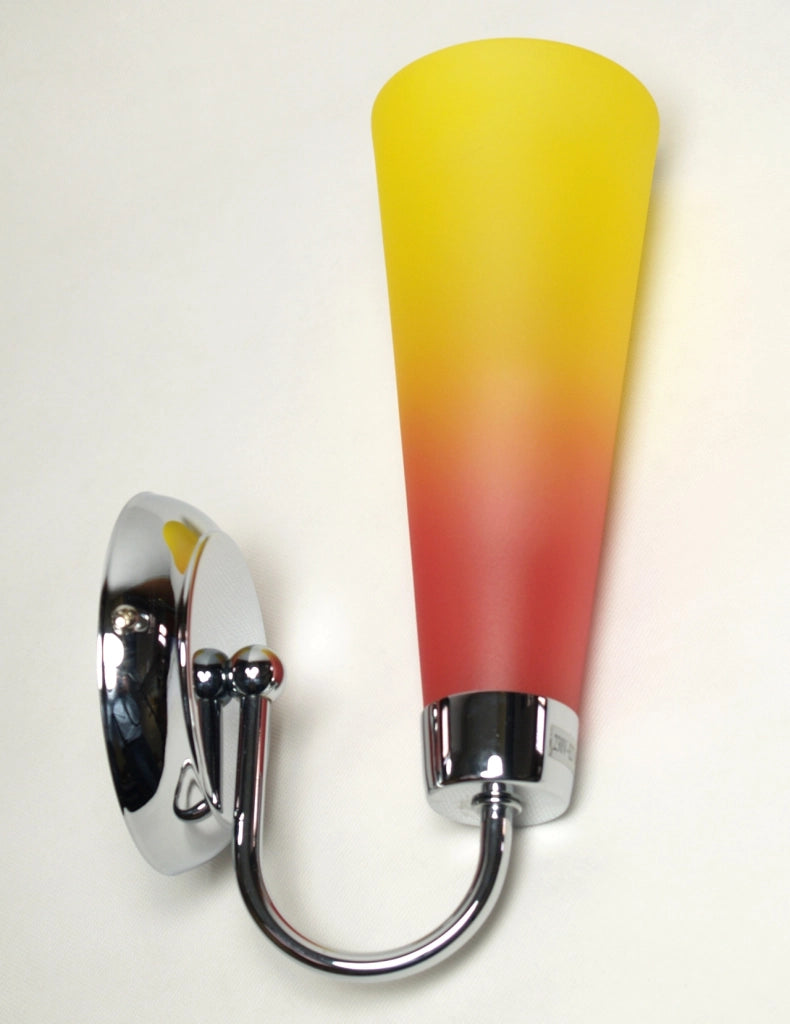 Applique da parete Baleno Candellux 1xE27 vetro cromata