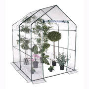 Serra da Giardino Senza Ripiani con copertura in PVC impermeabile 140x140x197H cm
