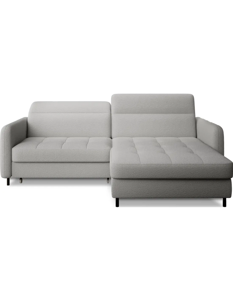 Divano ad angolo collezione GOUMSI colore Grigio chiaro