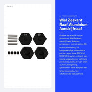 Adattatore di trasmissione a 3 raggi in alluminio - Adattatore di trasmissione - Aggiornamento di ricambio - 10mm - Compatibile con SCX10 - Ricambi di riserva per crawler RC