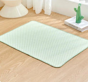 Matrice di gel per gatti - 40x30cm - Mat di raffreddamento per gatti e cani - Mat di raffreddamento portatile per auto e casa - Mat di respirazione per il sonno - Utilizzabile in gabbie, recinti canini, letti e divani - Lavabile in lavatrice