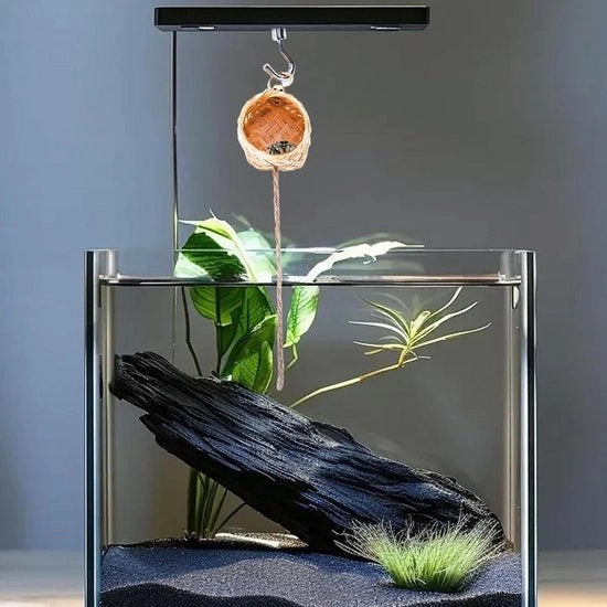 Gabbia magnetica per piccoli animali - manufatta a mano e decorativa - habitat naturale - Rec - decorazione multifunzionale .