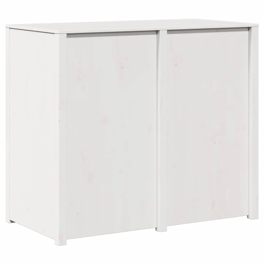 Mobile da cucina rettangolare moderno dimensioni interne 106 x 55 x 92 cm robusto contenitore in legno massello di pino bianco 02_0052144