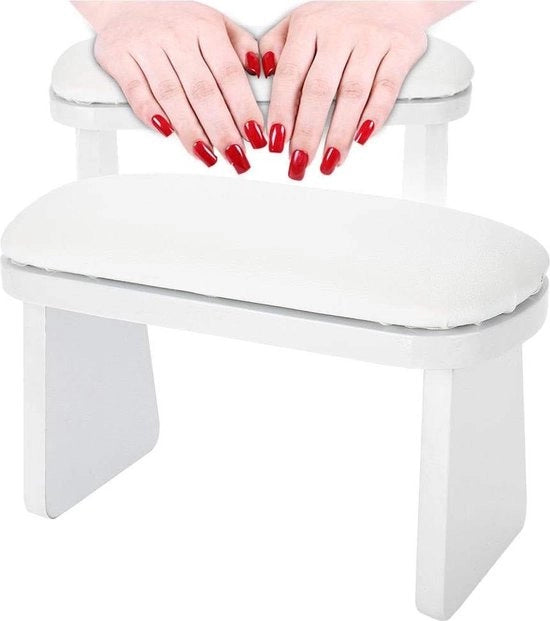 Supporto per unghie cuscino per manicure strumento di manicure per manicure - cuscini (bianchi) in vendita - ideale per professionisti e appassionati di nail art - spedizione rapida.