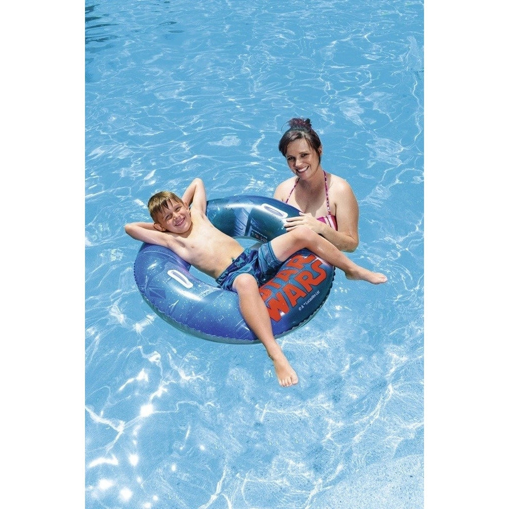 Trade Shop - Salvagente Ciambella Gonfiabile Con Maniglie Star Wars 91cm Per Mare Piscina 019952 -
