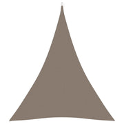 Vela ombreggiante triangolare in tessuto Oxford 3 x 4 x 4 m tortora 02_0009840