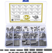 140 pezzi di set di veerwicke - kit di sostituzione - 3-4-5-6 mm - chiave di trasmissione parallela - chiave a Y - set di veicoli portatili - disco di ruota - cardani - kit di sostituzione