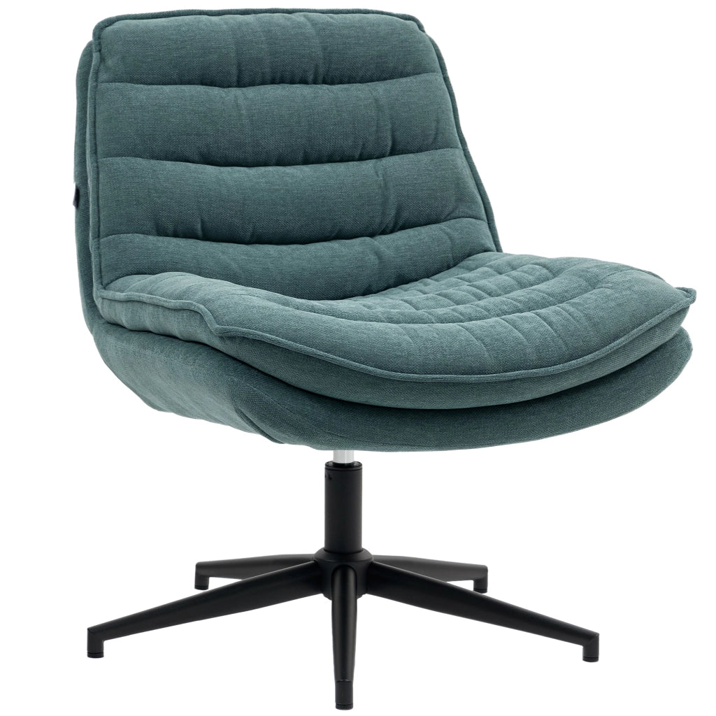 Sedia da ufficio girevole con seduta ampia ¨C Zephmum ¨C Verde scuro