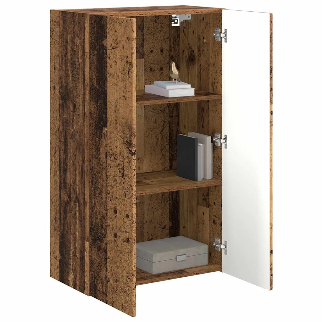 Mobile TV da Parete | Armadietto TV | Mobile Porta TV Legno vecchio 59,5 x 31 x 100 cm