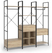 Set di armadi Enya, Legno, 60 x 180 cm 3 parti