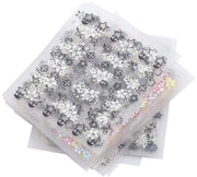 Stickers per unghie 3D 50 pezzi - Stickers self-adesivi - Disegni multicolori - Manicure DIY - Materiale PVC di alta qualità