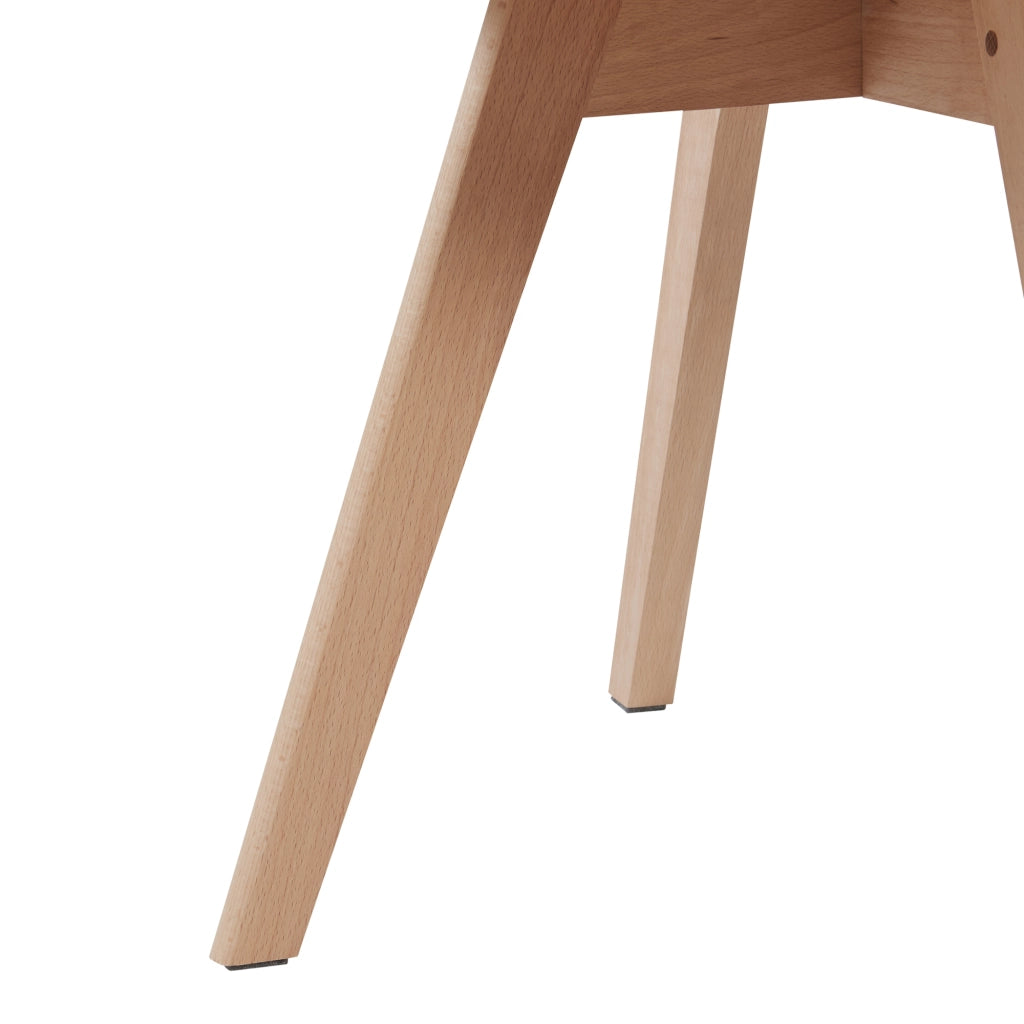 Set Fläten di 2 Sedie da Sala con Seduta Imbottita Rivestimento in Velluto a Coste Verde Scuro [en.casa]