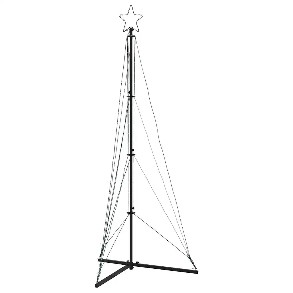 Albero di Natale a LED 363 LED Bianco Freddo 182 cm 3307644