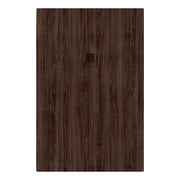 Piatto doccia in marmoresina 100x70 cm effetto legno noce scuro CAIRO