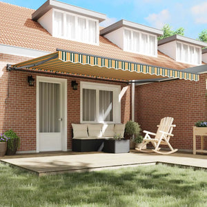 Struttura della tenda Verde e Giallo 450 × 300 cm 3331065