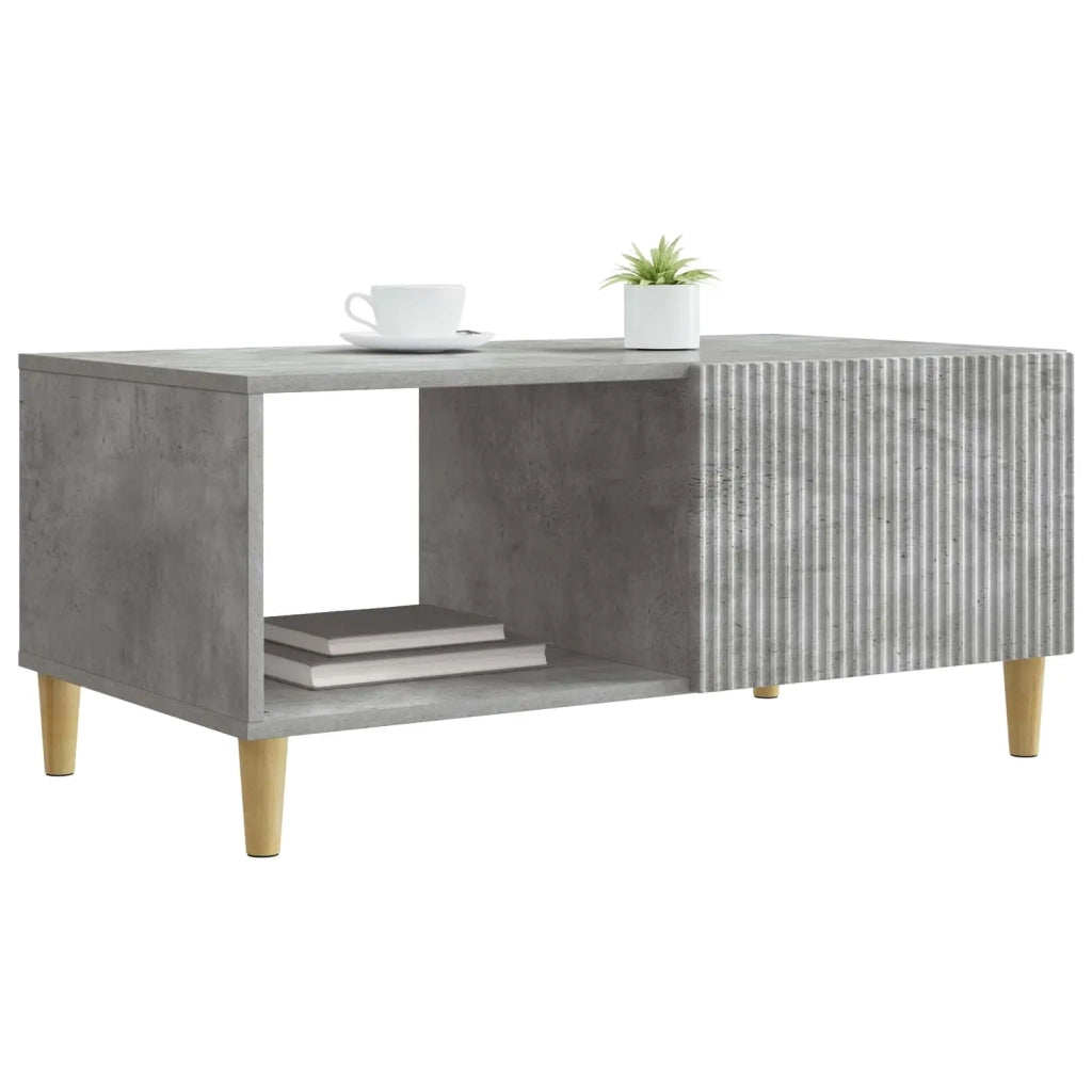 Tavolino da salotto Grigio Cemento 90 x 50 x 40 cm 894728