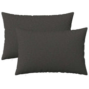 Federa 2 pcs HEERLEN Grigio Scuro 30 x 50 cm 907659