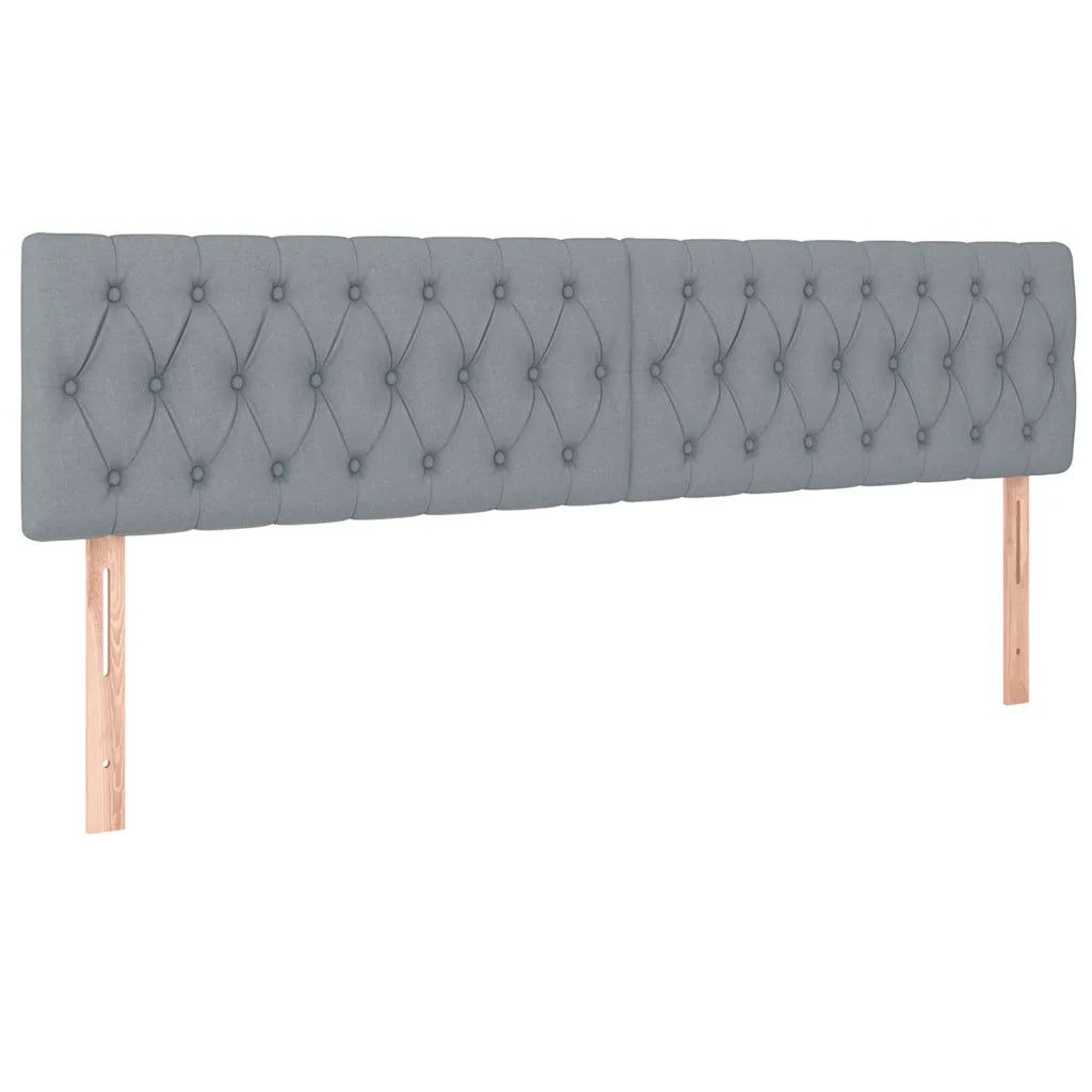 Struttura Letto Pouf con Materasso 180x200 cm in Tessuto