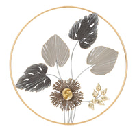 Pannello da Muro Rod Ø 65,4x4.4 cm in Ferro