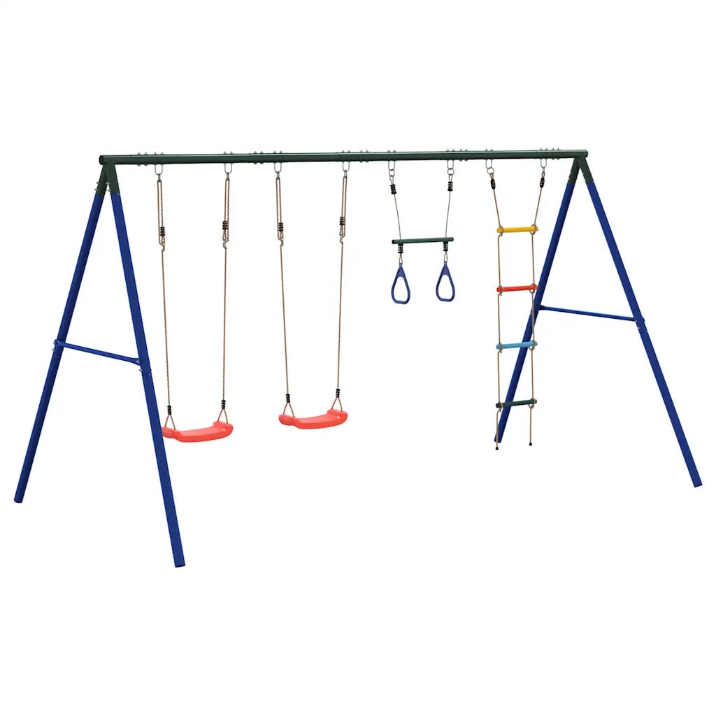 Set Gioco da Esterno con Altalene Trapezio e Scala CFW3827678