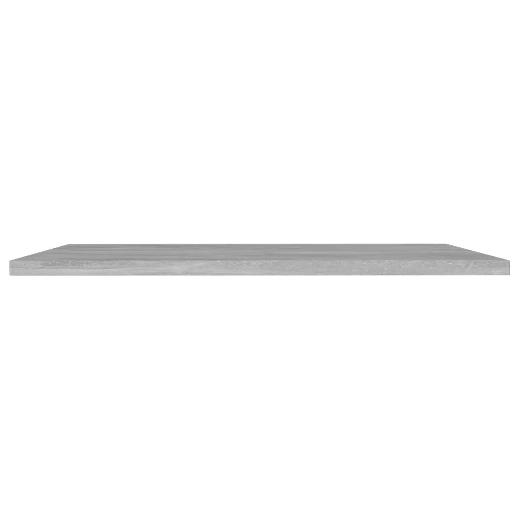 Ripiani Libreria 4 pz Grigio Cemento 40x50x1,5 cm Truciolato cod mxl 59250