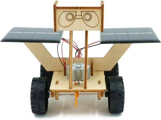 Giocattolo educativo per bambini con energia solare - Giocattolo con energia solare - Regali per studenti - Impara con Lunar Rover Solare.