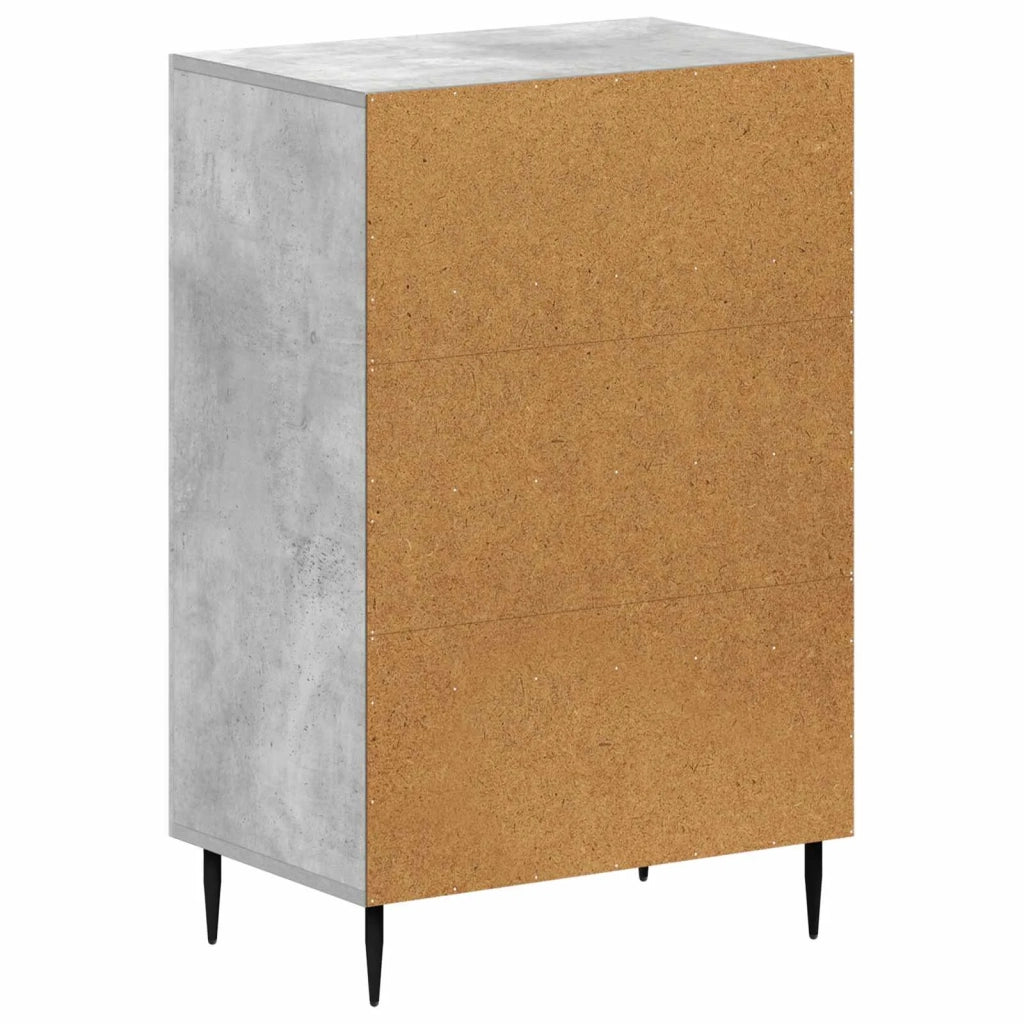 Mobile per scarpe HAARLEM 59,5 x 39,5 x 89,5 cm Grigio Cemento 896868
