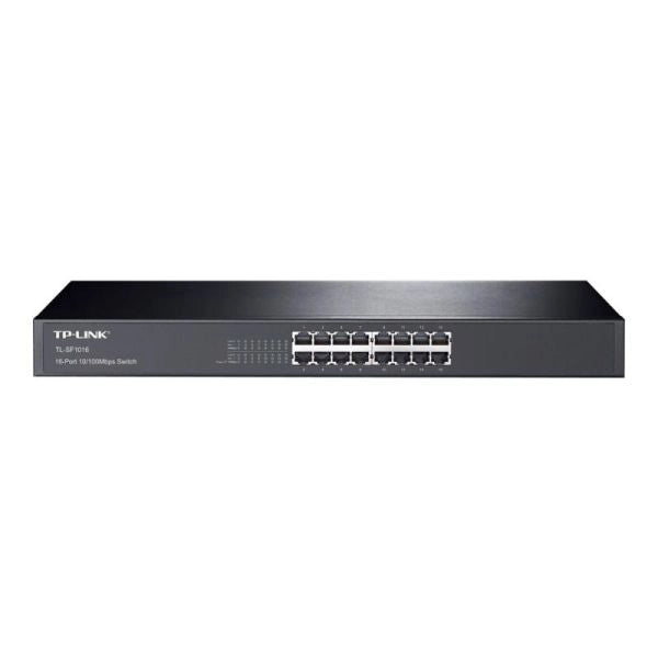 Tp-link tl-sf1016 switch di rete non gestito fast ethernet (10/100) 1u nero - 141932