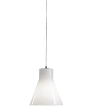Diana Lampada a Sospensione in Metallo e Vetro Soffiato Finitura Cromo Design Elegante Attacco E27 230V Classe 2 Codice 2753-45-138