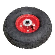 RUOTA PNEUMATICA X BRAVETTA MOZZO CENTRATO HAND  3,50X4 DISCO MET MOZZO MM 70 F.MM 20 + PFU