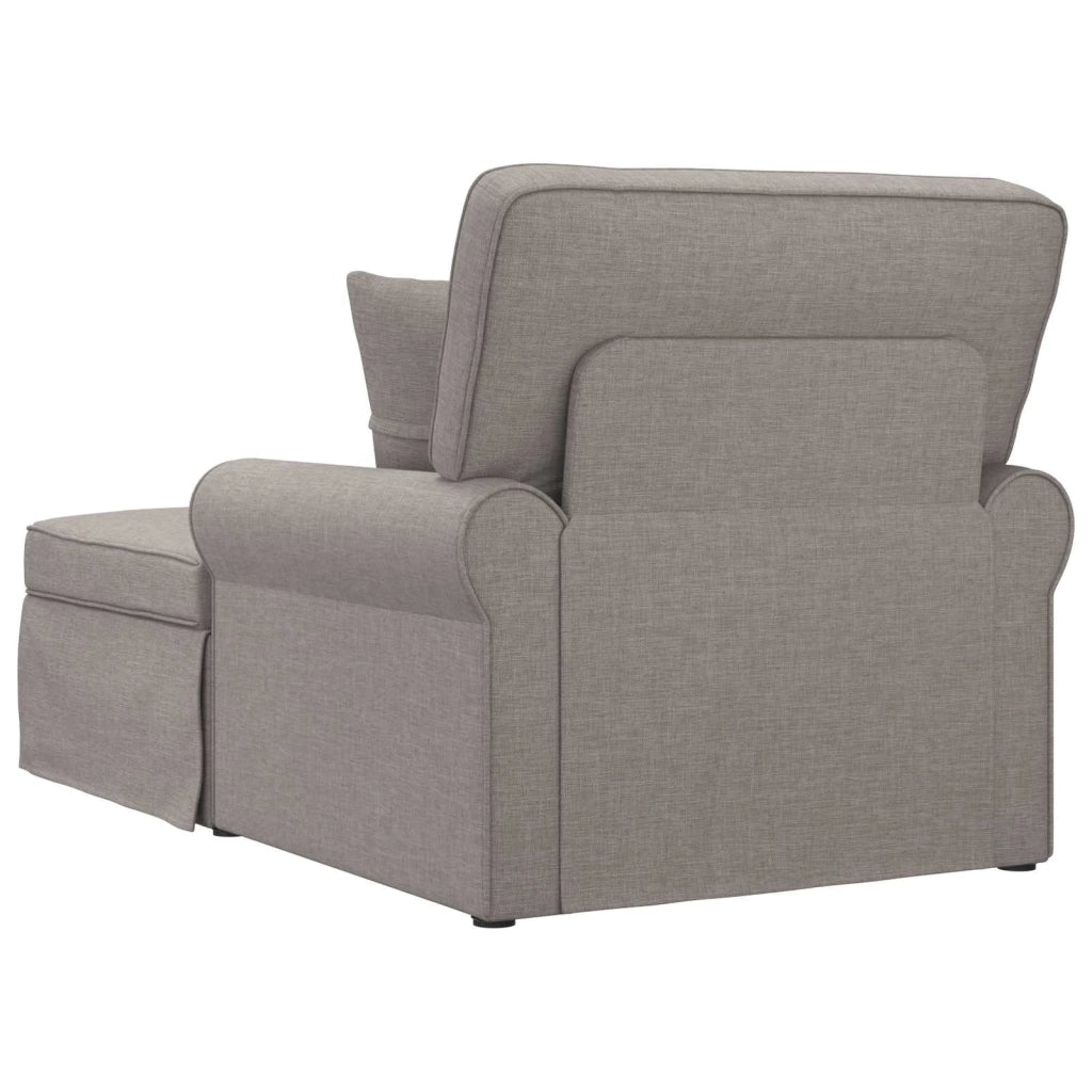 Chaise Longe con Gonna con cuscino 3 pz Talpa Tessuto CFW5473943