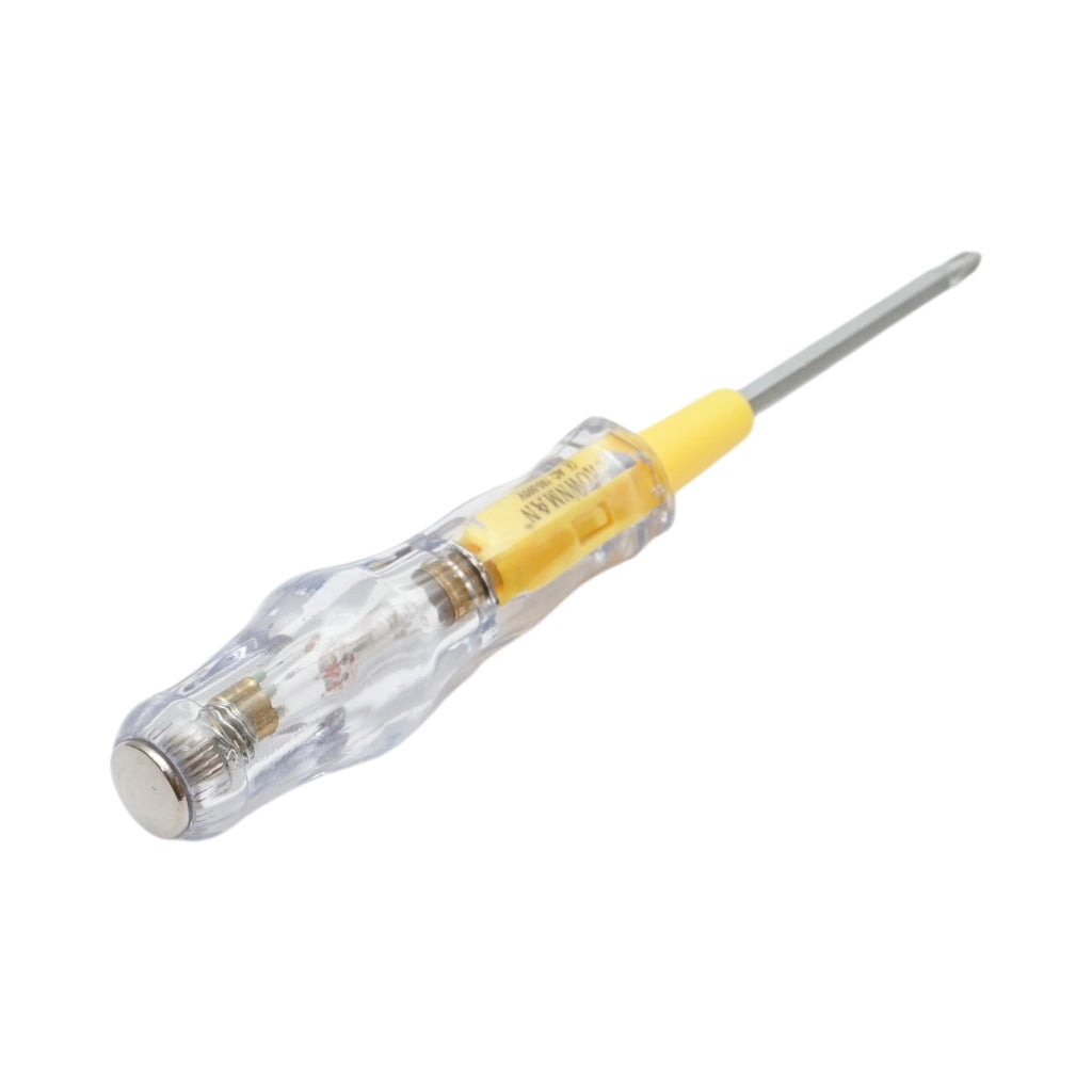 Cacciavite cercafase 100-500V AC, doppia testa PH1/3,5x160mm Cr-V Crownman