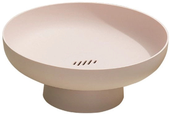 Cassa frutta - Organizzatore per la cucina - 1 pezzo - Rosa - Metallo