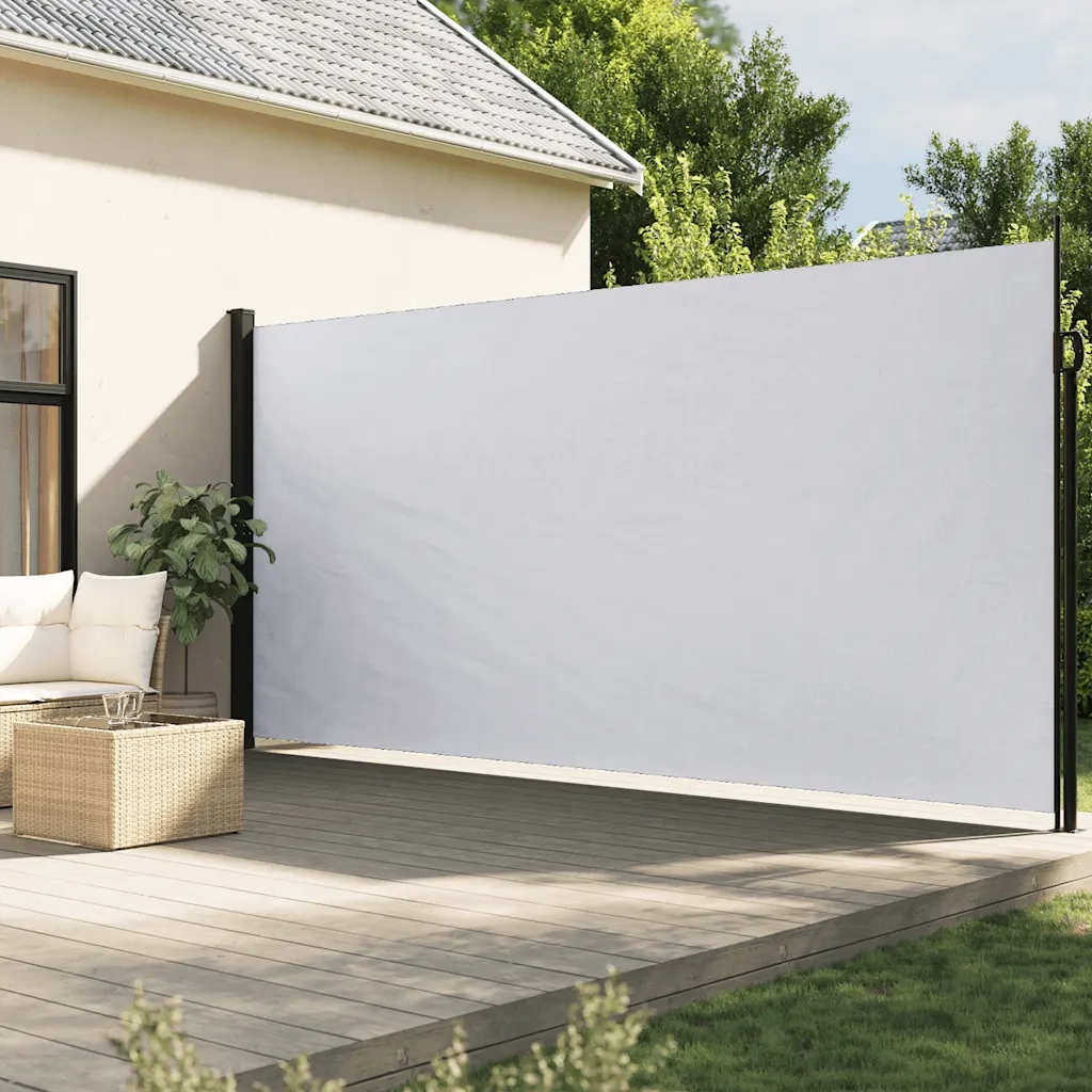 Tenda da Sole Laterale Retrattile Bianco 200x300 cm 4004361