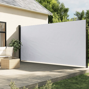 Tenda da Sole Laterale Retrattile Bianco 200x300 cm 4004361