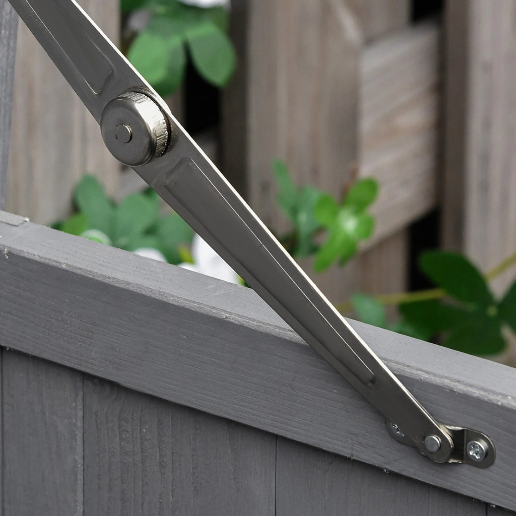 Armadio da Giardino in Legno Massello ¨C zephmum ¨C 74x43x88 cm