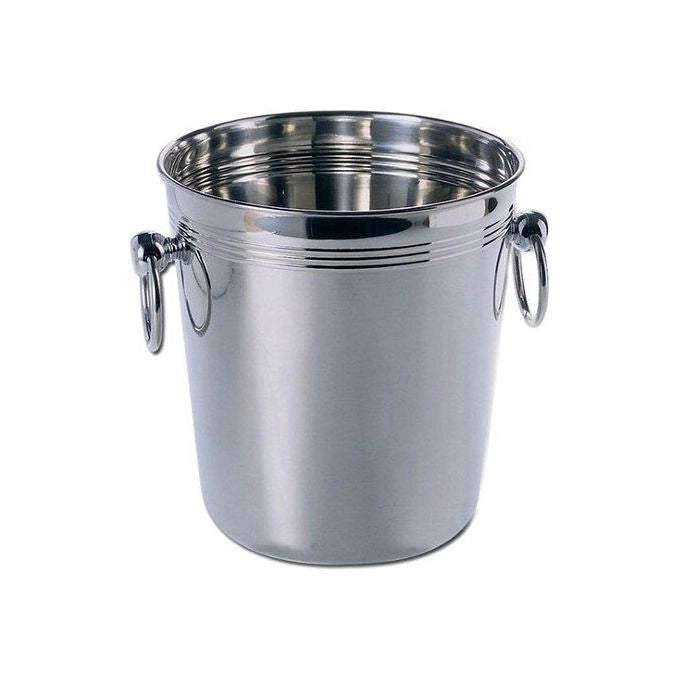 ILSA ILS690191 Secchiello per Spumante in Acciaio Inox Diametro 20 cm Altezza 21 cm colore Acciaio Lucido